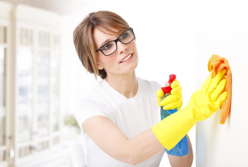 Cleaning schedule for shared residential areas
