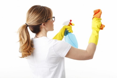 Interior window cleaning creating a brighter living space